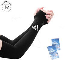 Charger l&#39;image dans la galerie, ثنائي الاناقة : واقي الذراع من الشمس والبرد أصلي مع كاكول احترافي انيق