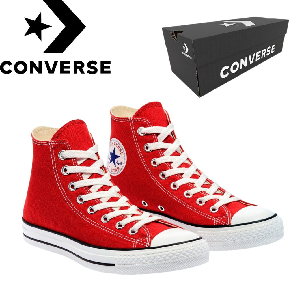 Converse montone all star super qualité Unisex en couleur rouge montone