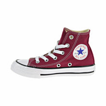 Charger l&#39;image dans la galerie, Converse montone all star super qualité Unisex en couleur bordeaux montone