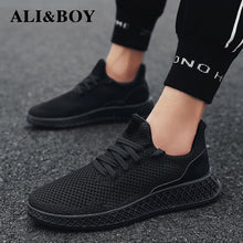 Load image into Gallery viewer, Men Sneakers Running Shoes Lightweight Sneakers Mesh Breathable Sport Shoes Jogging Walking Shoes Athletics Shoes