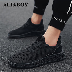 Men Sneakers Running Shoes Lightweight Sneakers Mesh Breathable Sport Shoes Jogging Walking Shoes Athletics Shoes