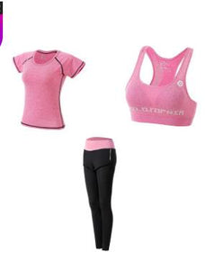 Womens Yoga Sets Five 5 Pieces Set Training Sports Sets Female Workout Clothes for Women Sportswear Gym Training Clothing S-3XL